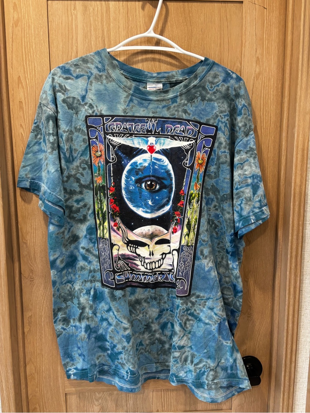 Grateful Dead Y2K Summer 1995 Tie Dye T Shirt L Size